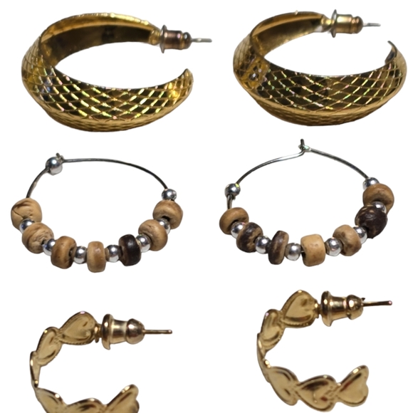 4 Pack Random Earrings 14 - Picture 2 of 3